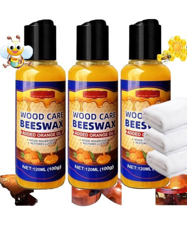 Natural Beeswax Orange Oil Wood Conditioner Wood Care Beeswax Bees Wax Spray Furniture Polish Natural Beeswax Orange Oil Wood Conditioner Beeswax Spray for Floors (3)