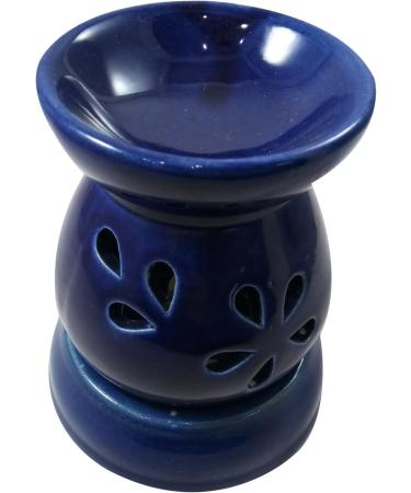India Meets India Thanksgiving Handicraft Ceramic Essential Oil Diffuser and 10ml Lotus Essential Oil Aroma Diffuser Aromatherapy Diffusers Best Gifting Made by Awarded Indian Artisan - Buy Online on GoSupps.com