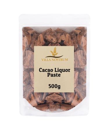 Cacao Liquor Paste 500g Liquor Chunks Cacao Mass by Villa Nostrum