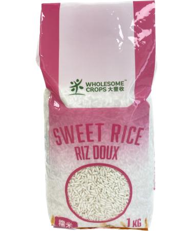 Wholesome Crops Sweet Rice - Perfect for Desserts and More 1Kg