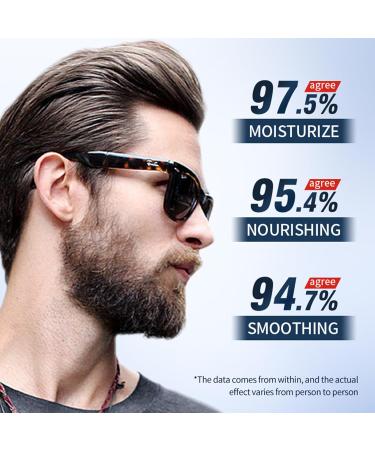 Beard - Apr s-shampoing naturel l'huile d'argan - Pour une barbe douce et soign e - Nourrit les poils secs - V g talien - Renforce les poils de barbe et r duit les fourches - Buy Online on GoSupps.com