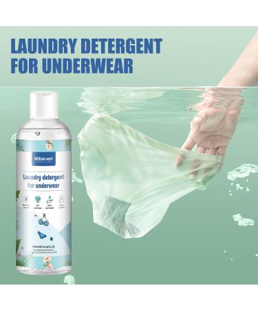Lingerie Detergent | Natural Mild Lingerie Wash with Lavender Scent | 300ml Underwear Cleaning Liquid Blood Stain Remover for Lingerie Bath Towels Cashmere Rowces - Buy Online on GoSupps.com