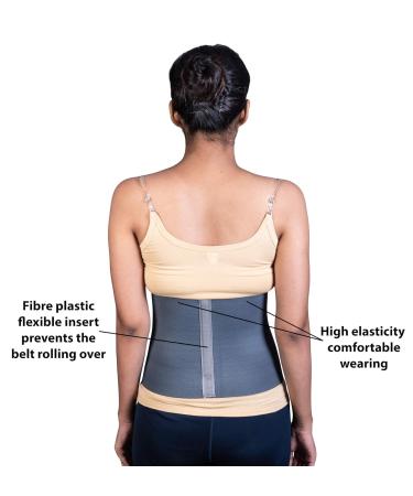 WC Abdominal Belt - Full Elastic C-Section Support Binder for Women | Maternity Tummy Trimmer XL 40-44 | Slim Waist Girdle for Postpartum Recovery - Buy Online on GoSupps.com