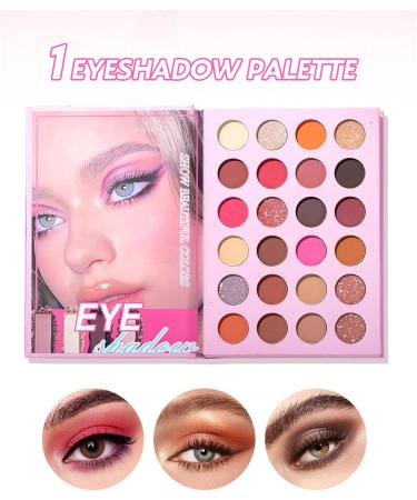 Palette de Maquillage Tenue Longue Imperm able 43 Couleurs | Palette de Fards Paupi res Color s Style Livre Id ale pour Voyage Soir e Mariage F tes Filles Amies - Buy Online on GoSupps.com