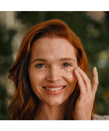 WELEDA Bio Foundations - Natural Anti-Aging Eye Cream with Pomegranate Oil & Maca Peptides | Reduces Wrinkles & Dark Circles | 12ml - Shop Internationally - Buy Online on GoSupps.com