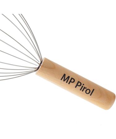 MP Pirol Head Massager with Wooden Handle & 12 Fingers | Includes Break-Proof Comb for Ultimate Relaxation | International Shipping Available - Buy Online on GoSupps.com