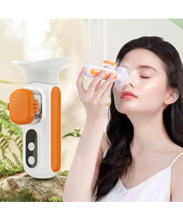 Nano Mist Sprayer Eye Face Steamer Eye & Face Mister Mist Sprayer with Hot Compress Portable Sprayer USB Rechargeable Eye Care Skin Care Moisturising Spray