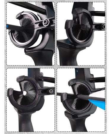 THREE ARCHERS Archery Arrow Rest: Compound & Recurve Bow Hunting Brush Capture - Buy Online on GoSupps.com