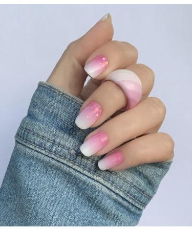 Zaubern gel4Home Nail Foils - 16 Pieces Babyboom Pinky Coarse Glitter Nail Wraps for Stunning Nails | International Shipping Available - Buy Online on GoSupps.com