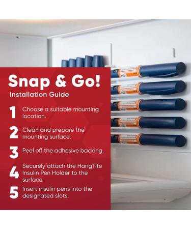 Diasan Enterprises LLC Elovate 15 Insulin Pen Fridge Holder - Keep Insulin Safe & Secure - Buy Online on GoSupps.com