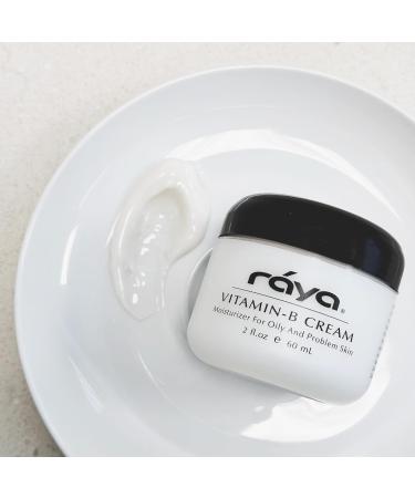 Raya Vitamin-B Cream 300 | Lightweight Effective Moisturizing Facial Cream for Oily & Problem Skin | Controls Oil & Breakouts | Ideal for Teens - Buy Online on GoSupps.com