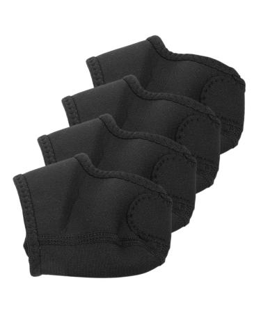 NOLITOY 2 Pairs Heel Cover Heel Cups Heel Support Brace Heel Protectors for Bed Sores Supple Heel Cushion Heel Bracer Socks for Plantar Women Multi-use Heel Cushion Heel Belt