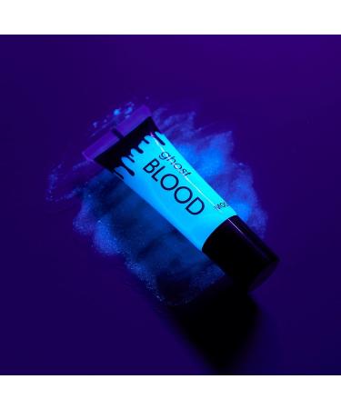 Buy Moon Terror UV Geisterblut - 10ml Ghost Blood for Halloween Vampire & Zombie Special Effects Makeup | SFX Applicator Included - Buy Online on GoSupps.com