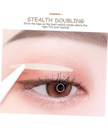FOMIYES 40 Sheets Double Eyelid Sticker Makeup Stickers Clothes Tape Double Sided Tool Stickers Eye Makeup Tools Eyelid Tape for Hooded Eyes Makeup Tape for Eyes Natural Eyelid Patches - Buy Online on GoSupps.com
