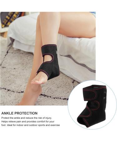 Buy Electric Heating Ankle Protector - Neoprene Ankle Support & Compression Brace for Pain Relief - Buy Online on GoSupps.com