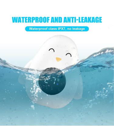 Digital Baby Bath Thermometer - LED Touchscreen Penguin for Safe Water Temperature - BPA Free Kids Swimming & Bathing Thermometer (White) - Buy Online on GoSupps.com