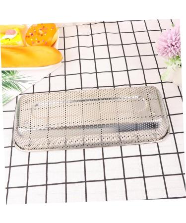 Alipis Mesh Strainer Filter Pasta Noodles Food Container Storage Basket Vegetable Fruit Stand Fruit Basket - Buy Online on GoSupps.com