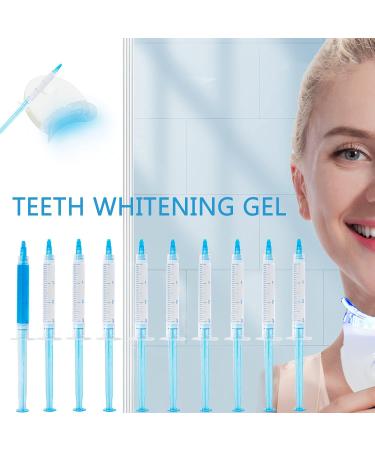 Fast Teeth Whitening Kit with LED Light - 10 Min Non-Sensitive Gel for Coffee, Smoking, Wine Stains - Buy Online on GoSupps.com