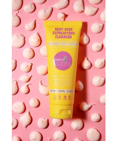 Best Ever Exfoliating Cleanser - Vegan Face Wash with Passionfruit | 3.16 oz Exfoliator for All Skin Types - Buy Online on GoSupps.com