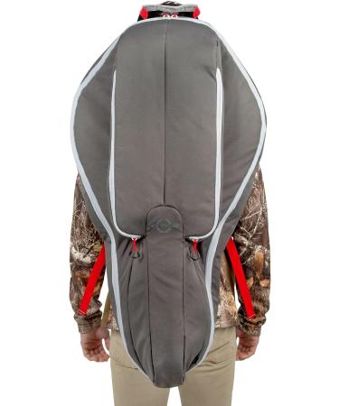 Allen Company Titan Krait Crossbow Case - Soft-Shell for Scoped Narrow Limb Crossbows - 37x19.5x10.75 - Gray/Red - Buy Online on GoSupps.com