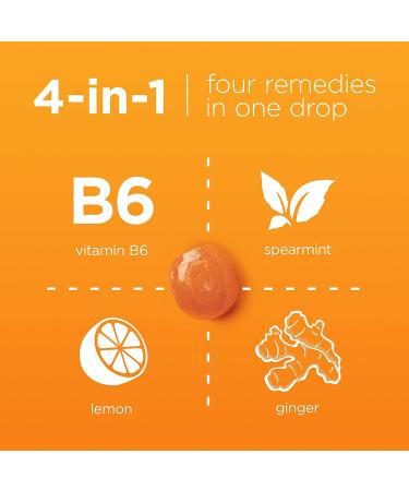 UpSpring Stomach Settle Drops - Lemon-Ginger Honey, 28 Wrapped Drops (4oz) | Digestive Support - Buy Online on GoSupps.com