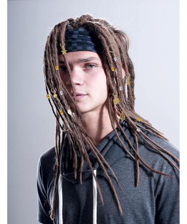 Pinsheng 238-Piece Dreadlocks Hair Accessories Set - Jewelry Rings & Clips with Storage Box (Gold & Silver) for Braids - International Shipping Available - Buy Online on GoSupps.com