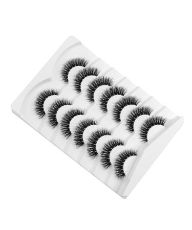 3D Clear Band False Eyelashes | Cat Eye Wispy & Natural Look | Soft Reusable 7 Pair | Happy Heartbeat No. 197 - International Shipping Available - Buy Online on GoSupps.com