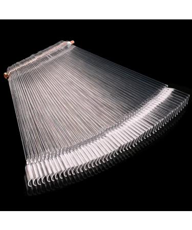 AHIER Nail Swatch Sticks - 100 Pack | Fan-shaped False Nail Art Tips for Gel Polish Display & Practice - Buy Online on GoSupps.com