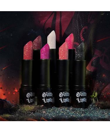  EONFAVE Shimmer Red Lipstick Diamond Glitter 24-hour lipstick long-lasting highly pigmented non-sticky for women (02 lip) - Buy Online on GoSupps.com