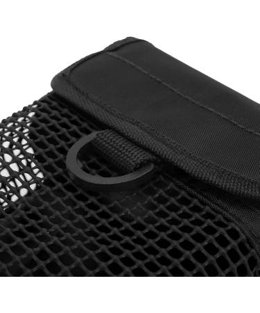 Diving Mesh Gear Bag - Portable Scuba Bag with Hang Buckle | Underwater Mesh Pouch in Black - Buy Online on GoSupps.com