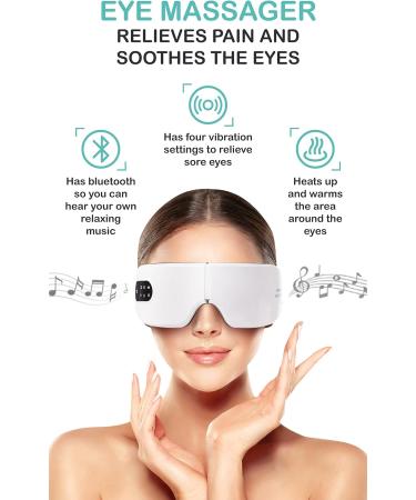 Deluxe Sleep Mask & Neck Heating Pad Set for Migraine and Headache Relief - Buy Online on GoSupps.com