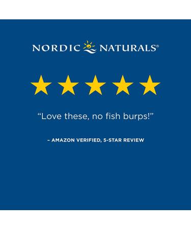 Nordic Naturals Arctic Omega 1000 mg - Lemon Flavor Soft Gels (180 Count) | High-Purity Omega-3s - Buy Online on GoSupps.com