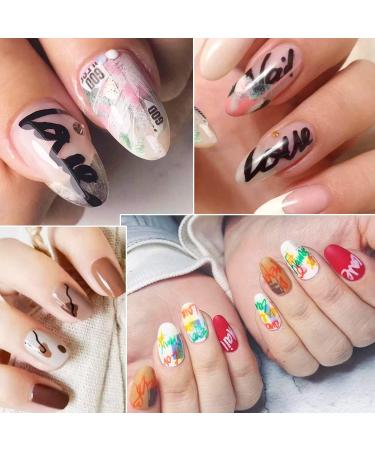 12 Pcs Nail Art Painting Pens Set for DIY Manicure - 3D Point, Graffiti, Dotting, Flower, and Hook Line Designs in 12 Colors - Buy Online on GoSupps.com