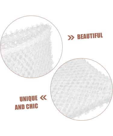 BIUDECO 3 Pcs Soap Bag Shower Loufah Sponge Soap Holder Body Scrubber Butterfly Headband for Women Net Nylon - Buy Online on GoSupps.com