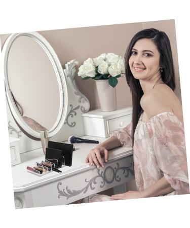 Lurrose 4 pcs Acrylic Organizer Lipstick Eyeshadow Desktop Lipsticks Contour Stand Display Clear Cosmetics Transparentx2pcs 17.2X8.5X5.3CMx2pcs - Buy Online on GoSupps.com