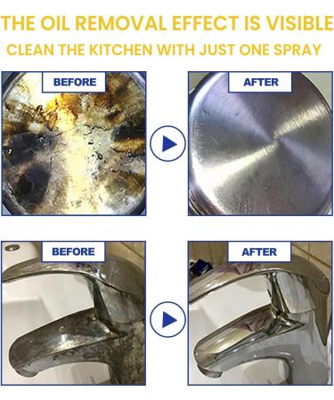 YQQYMBD Grease Cleaner for Kitchen Multi-Purpose Cleaner for Kitchen Powerful Cleaner for Heavy Oil Stains Multi-Purpose Cleaner for Kitchen Pots and Pans - Buy Online on GoSupps.com