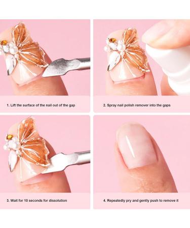Strong Solid Nail Glue UV Nail Gel - UV Nail Glue Kits Solid Gel for Nails Long-Lasting Easy Application for Nail Salon - Buy Online on GoSupps.com