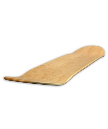 Blank Decks Warning Skateboard Deck (Colors May Vary) 7.75-Inch