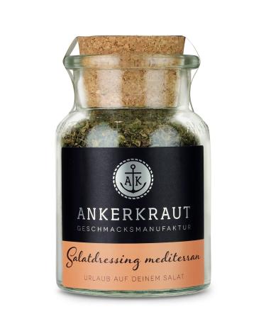 Ankerkraut Mediterranean salad dressing 85g in a cork glass spice dressing for salad herbs gift idea in premium quality - Buy Online on GoSupps.com