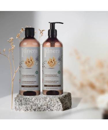  sarcia.eu ITINERA - Soothing body wash with oats from Veneto 95% natural ingredients 370 ml 4 pieces - Buy Online on GoSupps.com