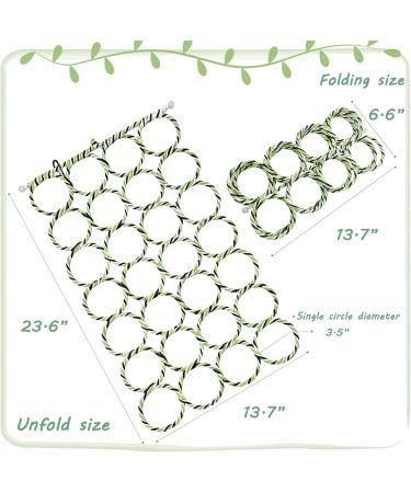 Bird Hemp Rope Net Swing Parrot Perch Climbing Ladder Hammock - Chew Toys for Parakeet Cage with Hooks - Ideal for Greys, Cockatoos, Cockatiels, Conures, Lovebirds, Canaries, and Macaws - 13.8 x 23.6 - Buy Online on GoSupps.com