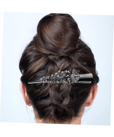 minkissy Korean version unique clips for hair headgear large girls hair accessories Miss sharp mouth clip women's hair clips for thin hair rhinestones decorate horn clip hairpin - Buy Online on GoSupps.com