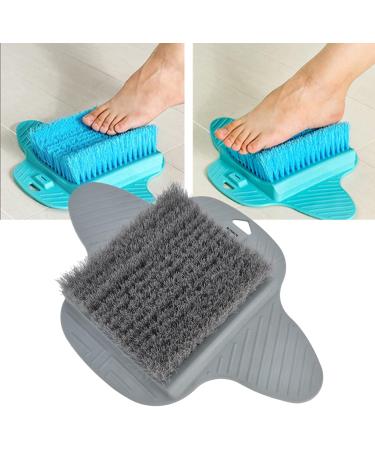 Cyrank Shower Foot Scrubber | Non-Slip Foot Cleaner & Massage Brush for Dead Skin Removal - Buy Online on GoSupps.com