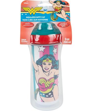 DC Superhero Girls Comics Wonder Woman Retro 9oz Insulated Sippy Cup  Multicolor - Buy Online on GoSupps.com