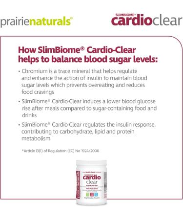Prairie Naturals SlimBiome Cardio Clear Multi-Action Fibre - 90 grams - Buy Online on GoSupps.com
