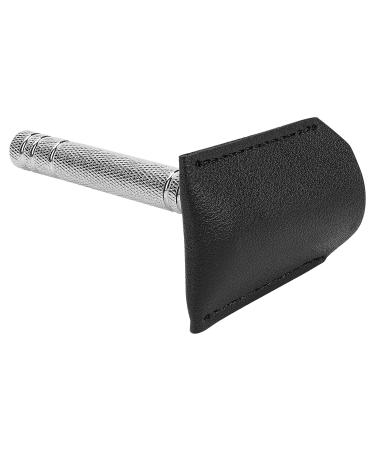 Linkidea 4-Piece Razor Planing Head Protection - Handmade Double-Edged Razor Travel Cover & Accessories (Black) - Safe International Shipping - Buy Online on GoSupps.com