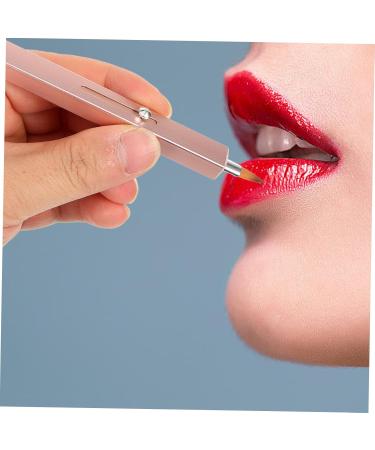 POPETPOP Make up Brush Makeup Lip Gloss Applicator Lip Lip Wands Lipstick Applicator Lip Lipstick Brush Retractable Lip Balm Miss Artificial Fiber Double Head - Buy Online on GoSupps.com