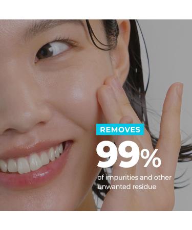Rbfy. Bubble Clear Foaming Wash - Korean Daily Gentle Cleanser with Micro-Bubble | Salicylic Acid & Plant Extracts for Acne-Prone Skin Deep Pore Cleaning & Exfoliation | Korean Skincare (5.24 fl oz) - Buy Online on GoSupps.com