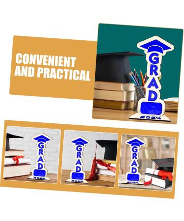 MERRYHAPY 2024 Graduation Party Decorations - Elegant Home & Festival Decor for College Celebrations Paper & Wooden Set Up - Buy Online on GoSupps.com