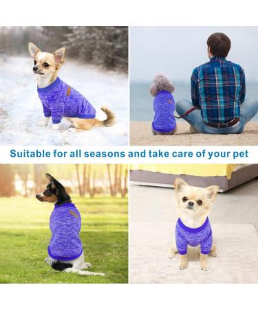 Mosucoirl Winter Dog Sweater - Comfortable Fleece Clothing for Small & Medium Dogs | Warm Cat & Dog Costume - Buy Online on GoSupps.com